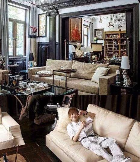 明星豪宅刘欢,明星生活的奢华缩影